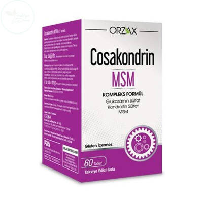 Orzax Cosakondrin MSM 60 Tablet - 1
