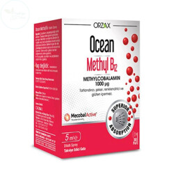 Orzax Ocean 1000 mg Methyl Cobalamin B12 Sprey 5 ml - Orzax