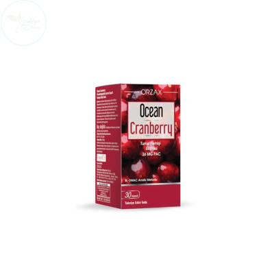 Orzax Ocean Cranberry 30 Kapsül - 1