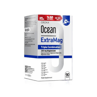 Orzax Ocean Extramag Üçlü Kombinasyon 90 Tablet - 1