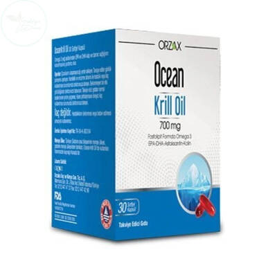 Orzax Ocean Krill Oil 30 Kapsül - 1