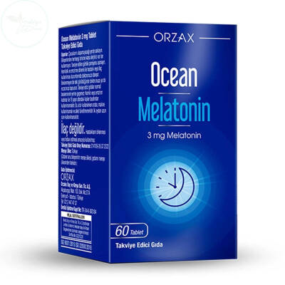 Orzax Ocean Melatonin Takviye Edici Gıda 60 Tablet - 1