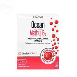 Orzax Ocean Methyl B12 10 ml Takviye Edici Gıda - Orzax
