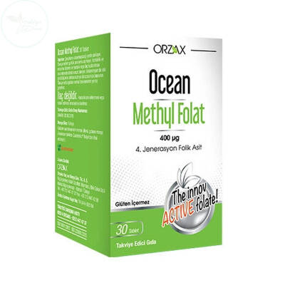 Orzax Ocean Methyl Folat 30 Tablet - 1