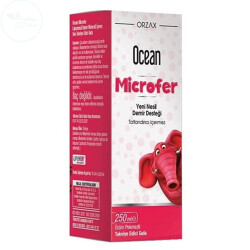 Orzax Ocean Microfer Lipozomal Demir Sıvı Takviye Edici Gıda 250 ml - Orzax