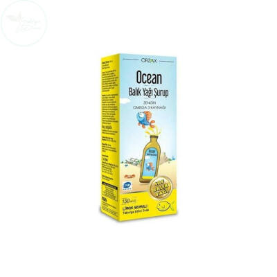 Orzax Ocean Omega3 Şurup 150 ml - Limon - 1