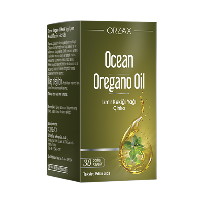 Orzax Ocean Oregano Oil Capsule 30 Kapsül - 1