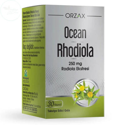 Orzax Ocean Rhodiola Kapsül 250mg 30 Kapsül - 1