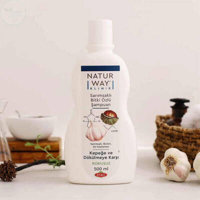Otacı Naturway Klinik Extra Sarımsaklı Bitki Özlü Şampuan 500 ml - 2