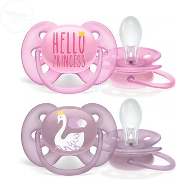 Philips Avent 6-18 Ay kız ultra soft emzik - 2