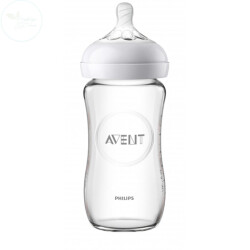 Philips Avent Natural Cam Biberon 240 ml 1 ay+ - Philips Avent 