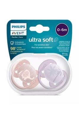 Philips Avent Scf091/09 Ultra Soft 0-6 - Kız Emzik - 1