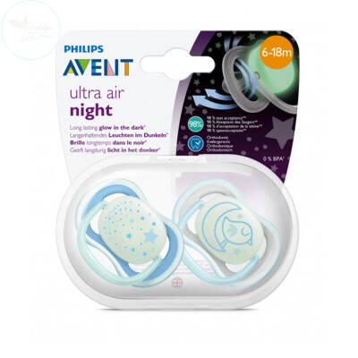 Philips Avent Ultra Air Gece Emziği 6-18 ay Erkek - 1