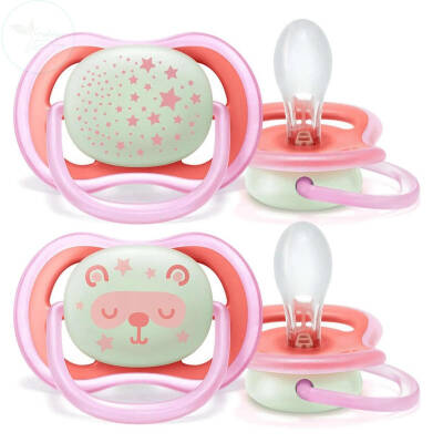 Philips Avent Ultra Air Gece Emziği 6-18 ay Kız - 2