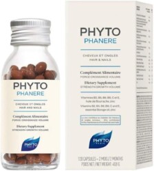 Phytophanere Saç ve Tırnaklar için Gıda Takviyesi 120 Kapsül - Phyto