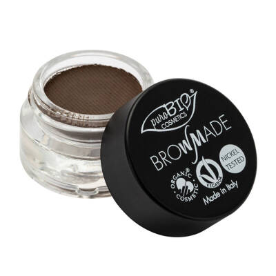 PuroBio BrowMade Kaş Şekillendirici Wax 4 ml - 02 Warm Brown - 1