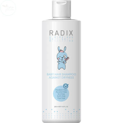 Radix Yenidoğan Kuruma Karşıtı Saç ve Vücut Şampuanı 200 ml - 1