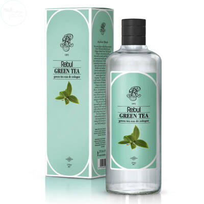 Rebul Green Tea Kolonya Cam Şişe 270 ml - 1