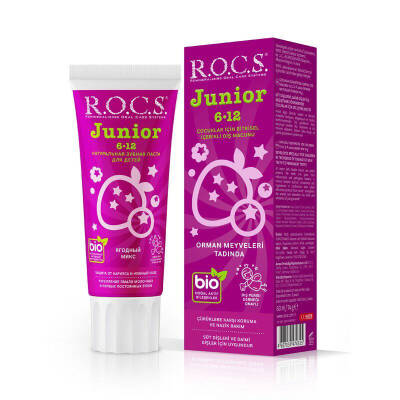 Rocs Junior 6-12 Orman Meyveli Özlü Diş Macunu 74 gr - 1