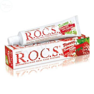 ROCS Teens Yaban Çileği Diş Macunu 60ml - 1