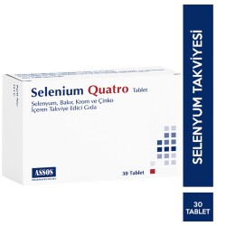 Selenium Quatro 30 Tablet - Assos Pharma