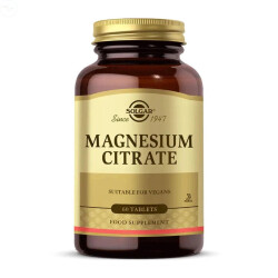 Solgar Magnesium Citrate 200 mg 60 Tablet - Solgar