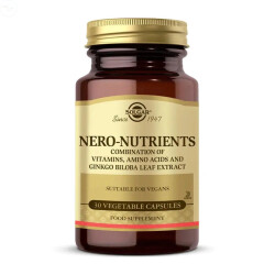 Solgar Nero Nutrients 30 Kapsül - Solgar