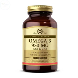 Solgar Omega 3 950 mg 50 Yumuşak Jelatinli Kapsül
- Solgar 