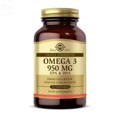 Solgar Omega 3 950 mg 50 Yumuşak Jelatinli Kapsül
- 1