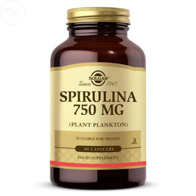 Solgar Spirulina 750 Mg 80 Kapsül - 1