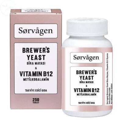 Sorvagen Brewers Yeast Vitamin B12 250 Tablet - 1