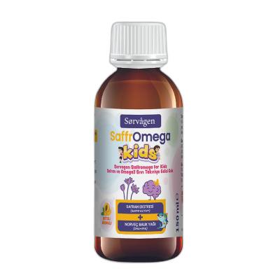 Sorvagen SaffrOmega Kids Sıvı Takviye Edici Gıda 150 ml - 1