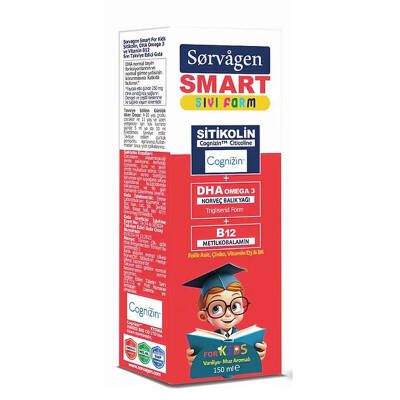 Sorvagen Smart Sıvı Form Stikolin Takviye Edici Gıda 150 ml - 2
