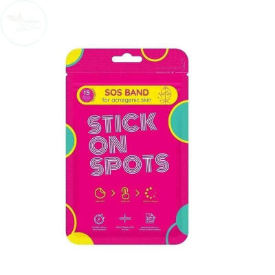 Stick On Spots SOS Sivilce ve Akne Bandı 15 Adet - 1