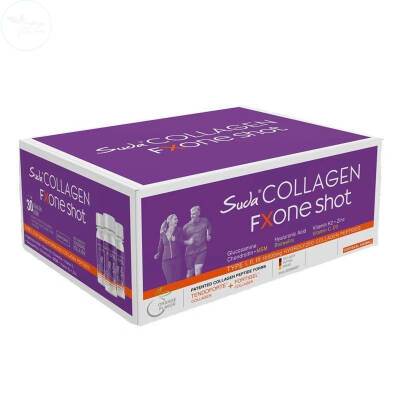 Suda Collagen Fxone Shot Portakal 30 x 60 ml - 1