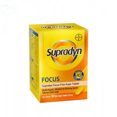 Supradyn Focus Takviye Edici Gıda 30 Tablet - 1
