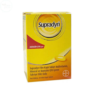 Supradyn Koenzim Q10 Takviye Edici Gıda 30 Tablet - 1