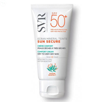 SVR Sunsecure Ecran Renkli Spf50+ Güneş Kremi 60 gr (Kuru ve Çok Kuru Ciltler) - 1