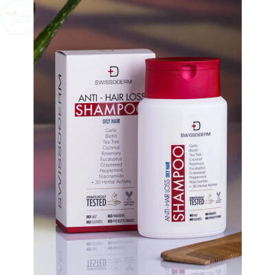 Swissoderm Saç Dökülmesine Karşı Şampuan 300 ml - Yağlı Saç Tipi - 3
