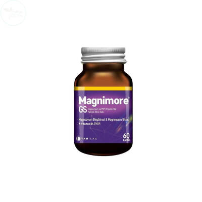 Tab İlaç Magnimore Gs Magnezyum Ve P5p Vitamin B6 60 Kapsül - 1