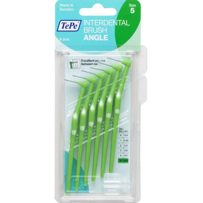 Tepe Angle Arayüz Fırçası Yeşil 0,8 mm 6'lı Paket - 1