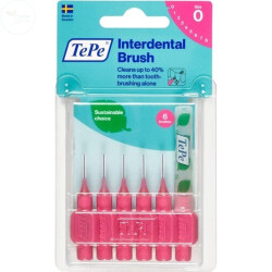 TEPE ARAYUZ PEMBE 0.4 MM 6LI - TePe