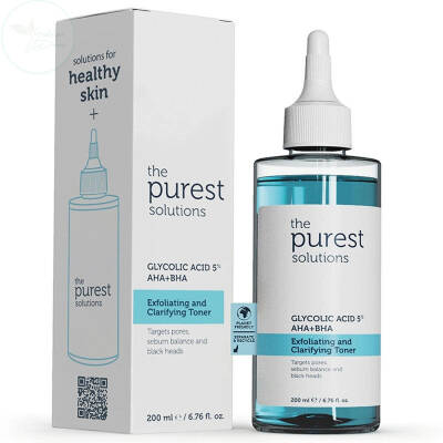 The Purest Solutions Exfoliating + Clarifying Toner 200 ml - 1