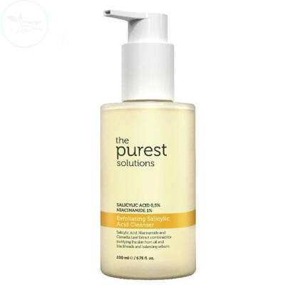 The Purest Solutions Exfoliating Salicylic Acid Cleanser 0,5% Salicylic Acid, 1%Niacinamide 200 ml - 2