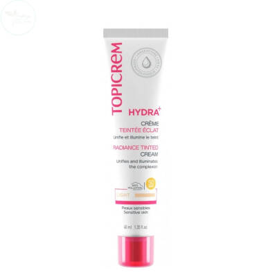 Topicrem Hydra Radiance Tinted Cream SPF50 40 ml - Light - 2
