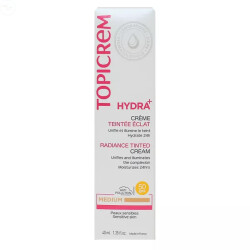 Topicrem Hydra Radiance Tinted Cream SPF50 40 ml - Medium - 1