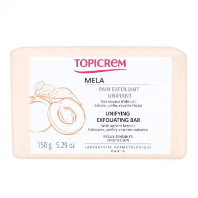 Topicrem Mela Kayısı Çekirdeği Özlü Birleştirici Peeling Bar 150 gr - 1