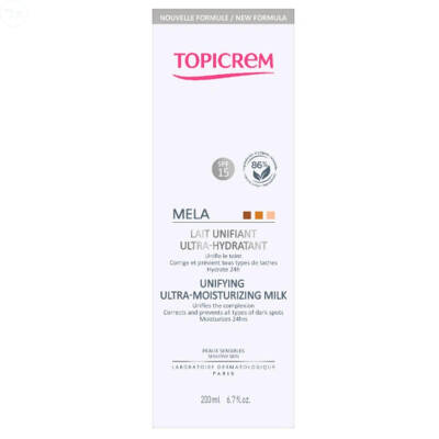 Topicrem Mela Spf15 Ultra Nemlendirici Süt 200 ml - 2