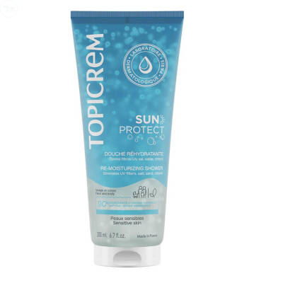 Topicrem Sun Protect Re-Moisturizing Shower Güneş Sonrası Duş Jeli 200ml - 1