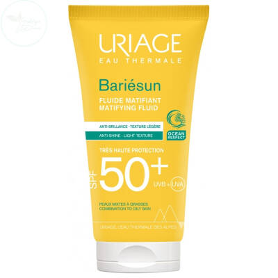 Uriage Bariesun SPF 50+ Mat Fluid Güneş Kremi 50 ml - 1